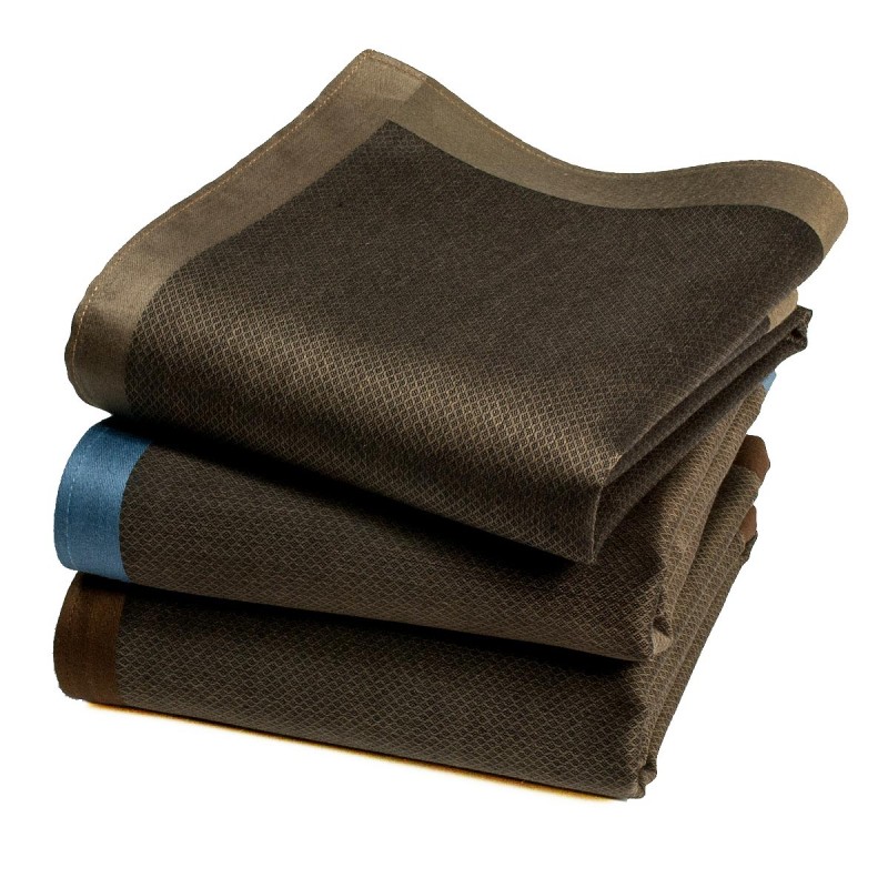 Merrysquare Mouchoirs Homme 40x40 Cm - 100% Coton Imprimé - Lot De 6 - Lavable En Machine - Motif Huanca